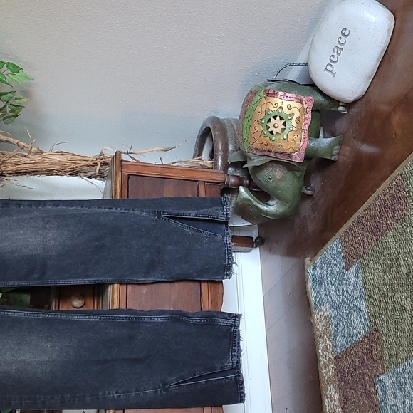 Free People Rockin' Black Jean's - Picture 3 of 9